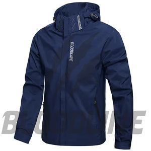 Veste Softshell Coupe-Vent à Manches Longues pour Hommes BLOODLINE, Vêtements de Sport d'Extérieur, Saison Automne - Product Image 1