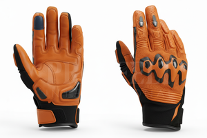 Custom Motorcycle Riding Gloves <b>Full</b> Finger Protective Whole Sale Custom Breathable Anti <b>Slip</b> Touch Screen Biker Motorbike Glove - Product Image 4