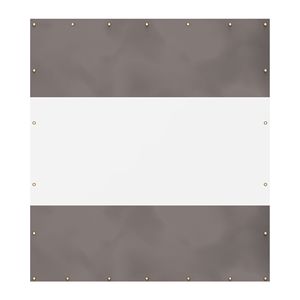 Tenda a Pannelli in PVC Poliestere Resistente 18 oz, Impermeabile e Antistrappo per Esterni, Ideale per Patii e Gazebo - Product Image 2