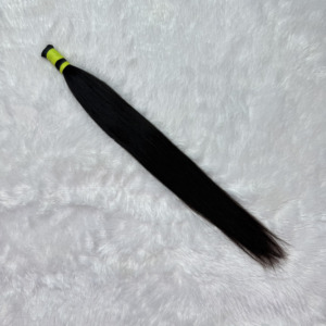 Natural Human <b>Hair</b> Bulk Braiding <b>Extensions</b> Tangle Free Long Lasting <b>Hair</b> for <b>Braids</b> - Product Image 4