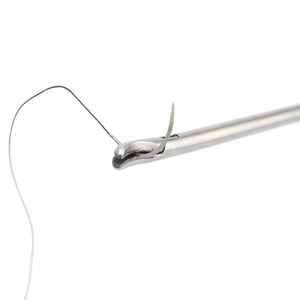 <b>Laparoscopic</b> Needle Holder Manual Surgical <b>Instrument</b> CE Certified Class II Arthroscopy Surgery Use - Product Image 1