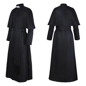 Chasuble d'église, Vêtements liturgiques, Robe verte brodée, Cape, Robes de chœur unisexe, Robes d'église, Personnalisation OEM - Product Image 4