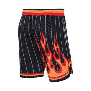 Pantalones Cortos de Malla al por Mayor con Borde Festoneado y Ribete en Contraste, Logotipo Personalizado, Ropa Deportiva de Alta Gama - Product Image 5