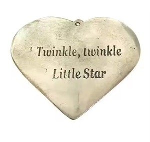 Premium Metal Heart Christmas <b>Tree</b> <b>Ornament</b> Elegant Holiday Decor for Festive Displays - Product Image 5