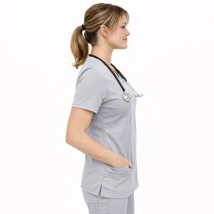 Uniforme Médico Premium Unisex para Doctores y Enfermeras, Ropa de Trabajo de Tela Jersey con Detección de Agujas, Proveedor OEM de Ropa Médica - Product Image 5