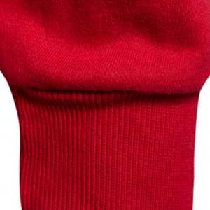 <b>Men's</b> <b>Red</b> Hooded <b>Sweatshirt</b> Slim Fit Casual Hoodie Long Sleeve Knitted Cotton Top Autumn Wear For <b>Men</b> - Product Image 4