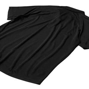 Camisetas Polo de Poliéster de Color Negro Sólido para Hombre, Estilo Bold Look, Ligeras y Ecológicas, Camisetas Polo Urbanas para Hombre a Precio Económico - Product Image 6