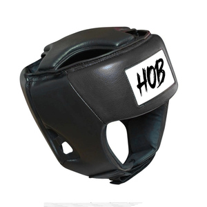Protector de cabeza de boxeo de cuero PU de alta calidad con logotipo personalizado, protector de cabeza para Muay Thai, Kick Boxing, entrenamiento de MMA profesional - Product Image 2