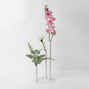 Juego de Jarrones de Metal Art Deco con Tubos Cilíndricos Hechos a Mano de Alta Calidad para Decoración Navideña del Hogar - Product Image 2