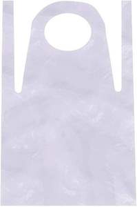 HANSEN Tabliers et blouses jetables imperméables transparents en PE, doux, de qualité alimentaire pour adultes - Peinture, Fêtes, Cuisine, Tâches ménagères et Pique-niques - Product Image 2
