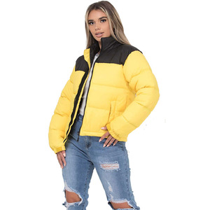 Vestes matelassées à double panneau et manches longues pour femmes, à fermeture éclair, les plus vendues à prix imbattables - Product Image 1