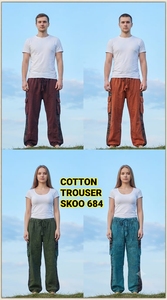Pantalones de mujer de algodón satinado con lavado ácido, corte de bota, tiro medio, ajuste regular, cintura elástica, estilo denim lavado para invierno, uso diario, a la moda - Product Image 3