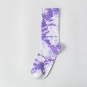 Calcetines de hombre con estampado tie-dye de alta calidad, a la moda, únicos y personalizados, hechos en Pakistán. - Product Image 5