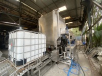 Machine à laver industrielle en acier inoxydable pour moteurs, pompes et roulements IBC |   Laveuse automatique de fûts pour l'industrie des boissons