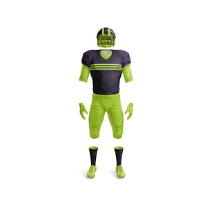 Último Diseño, Jersey de Fútbol Americano de Chicago Transpirable de Spandex/Algodón/Fibra de Bambú, Uniforme de Fútbol Americano para Adultos, Tres Cuartos - Product Image 2