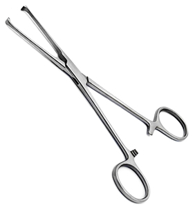 Wholesale Quality Stainless Steel Veterinary Instruments Manual Allis Tissue Forceps Teeth <b>Piercing</b> Surgical Grasping Instrument - Product Image 5