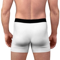 Caleçons Boxers Tricotés Respirants Taille Haute pour Hommes avec Logo Personnalisé et Motif Imprimé – Vente en Gros