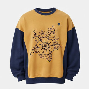 เสื้อสเวตเชิ้ตผู้ชายแบบหนา ผ้าฝ้ายฟลีซอุ่นสบาย คอกลม สวมใส่สบาย สไตล์ลำลอง สำหรับทุกวัน ฤดูหนาว กิจกรรมกลางแจ้ง และการเดินทาง - Product Image 5