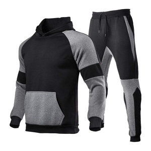 Ensemble de survêtement unisexe rouge 2026 à manches longues avec fermeture éclair, col montant, couleur unie, style sportif, respirant, coupe régulière, pour l'automne - Product Image 1