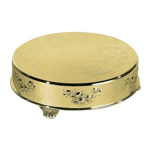 Support à gâteau en métal durable Offre Spéciale décoration de table de dîner élégante pour le plateau de service de gâteau aux fruits d'anniversaire écologique - Product Image 4