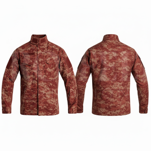 Chaqueta de Camuflaje Digital para Actividades al Aire Libre, OEM ODM, Manga Larga, Ligera, Resistente al Viento, Ropa de Trabajo - Product Image 6