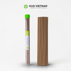ธูปไม้กฤษณาธรรมชาติเวียดนาม ขนาด 22 ซม. ไร้แกน กลิ่นอูด ขายส่งสำหรับสปาและธุรกิจบริการ - Product Image 4