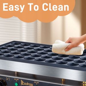 50pcs 1800W 110V Electric Non-Stick Belgian Waffle Maker - Product Image 6