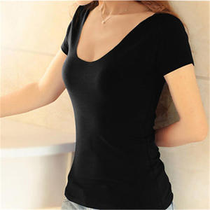 Camisetas de Verano para Mujer OEM 2026, Nueva Llegada, Personalizadas, de Manga Corta, Ropa Femenina, Fabricadas por TRIOTAKE INDUSTRY - Product Image 3