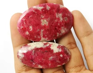 Piedra de Cinabrio Natural a Precio de Mayoreo, Gemas Sueltas en Forma de Cabujón, Mezcla de Formas - Product Image 6