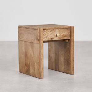Mesita de noche Vandana Nova Falcon de madera de mango 45x45 cm - Product Image 3