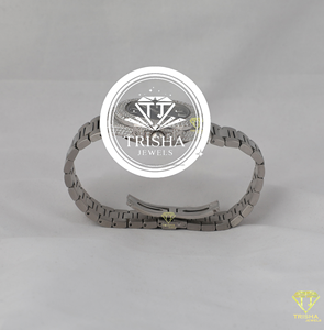Reloj de Lujo de Acero Inoxidable con Diamantes para Hombre y Mujer, Reloj de Pulsera de Cuarzo con Esfera Negra, Bisel con Incrustaciones de Diamantes, Logotipo Personalizado, Joyería de Moda - Product Image 3