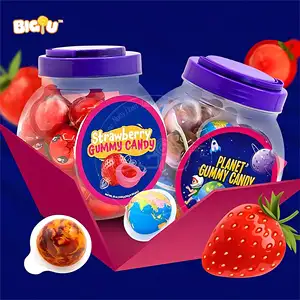 OEM Wholesale 3d Custom Eye Ball Jelly Halloween Party Popular Hot Selling Candy