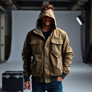 Adult <b>Summer</b> <b>Jacket</b> Custom Casual Lightweight Outerwear for Men and <b>Women</b> - Product Image 3