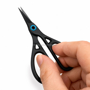 Heavy Duty Black Ring Lock <b>Sewing</b> <b>Scissors</b> with Sharp Precision Blades - Product Image 1