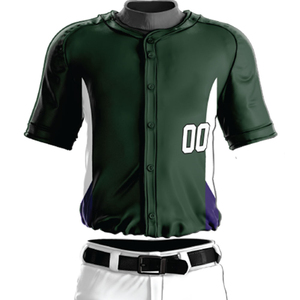 Uniformes de béisbol de diseño personalizado a precio económico, nuevos conjuntos de camiseta y pantalón de béisbol sublimados en venta - Product Image 3
