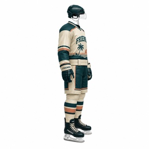 Uniforme de Hockey sobre Hielo para Hombre 100% Poliéster, Servicio OEM Personalizado, Color y Logotipo Personalizables, Transpirable, Ecológico, Ligero - Product Image 5