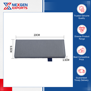 Funda para Libreta de Cheques Multifuncional de Cuero PU de Estilo Único y Calidad Estándar, Muy Solicitada, con Opción de Logotipo Personalizado al por Mayor - Product Image 2