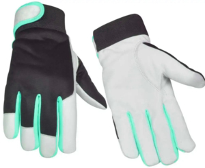 Guantes de Trabajo de Cuero de Grano de Búfalo, Suaves y Cómodos, Resistentes a la Abrasión, Protección para las Manos, Guantes de Jardinería - Product Image 2
