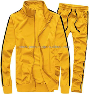 Chándal Azul para Hombre, Color Sólido, Cierre Completo, Ropa Deportiva con Bolsillos Laterales, Corte Regular, para Otoño - Product Image 6