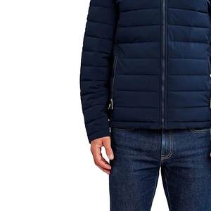 Vestes matelassées pour hommes de haute qualité, séchage rapide, prix de gros, veste personnalisée pour homme, grande taille, légère, coupe-vent, manteau d'hiver - Product Image 5