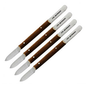 Ensemble de 4 spatules à cire dentaire, petites spatules de sculpture et de découpe, outils de modelage et de sculpture de la cire pour techniciens dentaires - Product Image 6