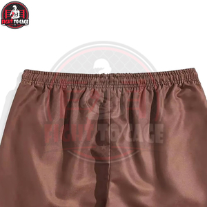 Nouveau design 2026 – Short en nylon 100 % personnalisé avec logo imprimé, décontracté, respirant, durable, anti-humidité, taille élastique, couleur marron - Product Image 6