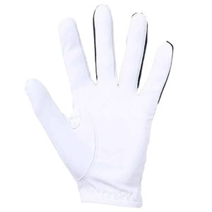 Gant de golf en cuir véritable Cabretta pour gaucher avec logo personnalisé, équipement sportif respirant avec poignées - Product Image 2