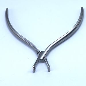 Alicate de cabeza de martillo ortopédico Dental profesional, alicates de ajuste de alambre de arco trasero Niti Cinch de acero inoxidable, fuente de alimentación Manual - Product Image 3