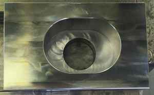 Bloc angulaire en acier doux usiné sur commande par CNC |   Support de montage robuste pour machine à chanfreiner à 60 degrés, rapport inclus - Product Image 3