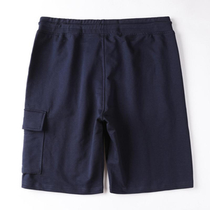 Shorts pour hommes personnalisés de haute qualité, en maille, écologiques, durables, à séchage rapide, respirants, taille mi-haute, style streetwear hip-hop, avec cordon de serrage - Product Image 3