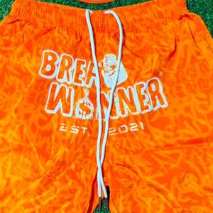 Shorts de sport décontractés pour hommes en nylon solide de qualité supérieure, légers, imperméables, à séchage rapide et coupe-vent - Product Image 5
