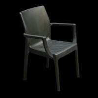 Fauteuil de direction moderne à dossier plein et accoudoirs |   Chaise de bureau pivotante empilable pour salons d'affaires haut de gamme et clubs de cigares