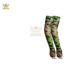 Manchons de compression unisexes respirants en polyester et élasthanne pour le cyclisme et les sports – Protection traditionnelle - Product Image 1