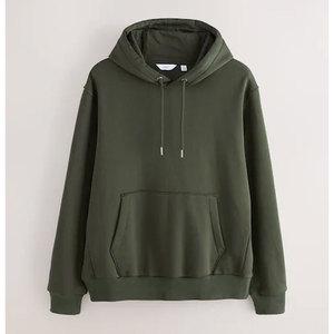 Sweat-shirt à capuche en coton personnalisé de haute qualité pour hommes, coupe classique, en molleton épais, vente en gros - Product Image 3